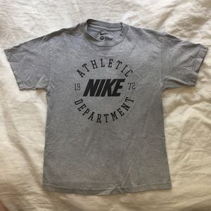 Men’s Gray Nike Athletic Department T-Shirt